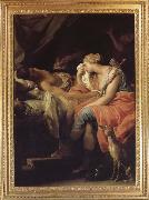 Pompeo Batoni Meiliaige s death oil painting